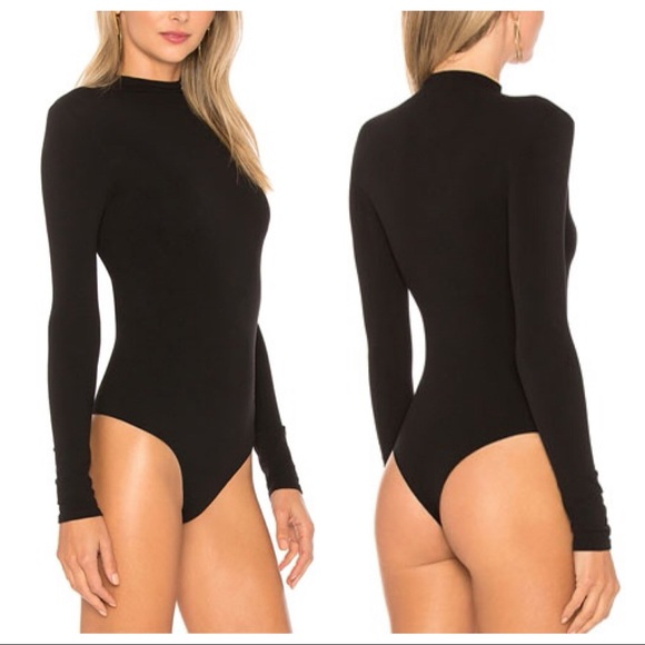 Commando Set of 2 Ballet Bodysuit Thongs Black - Picture 3 of 15